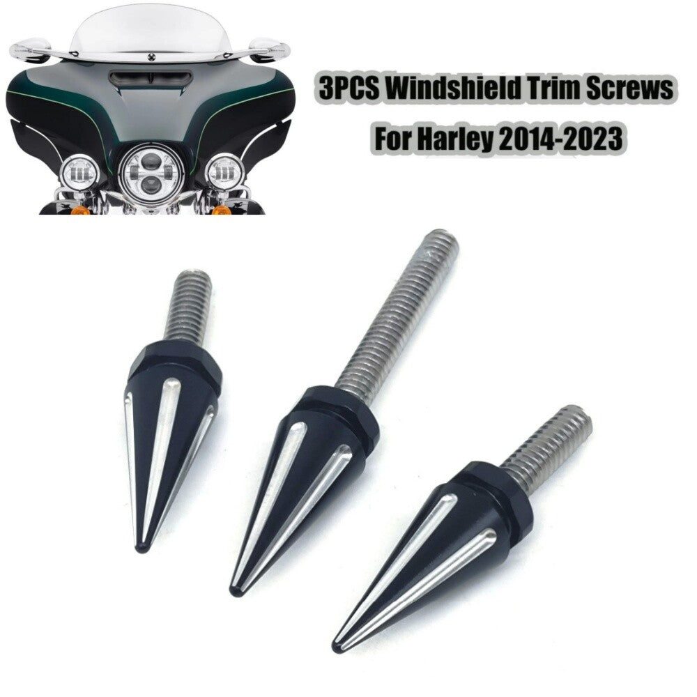 Rectifier windshield mounting studs are suitable for Harley Classics Limited Tri Glide 14-23- n
