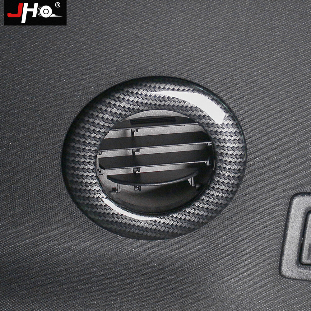 4x Carbon Fiber Car Rear Air Outlet Vent Cover Trim for Ford Explorer 2011-2019