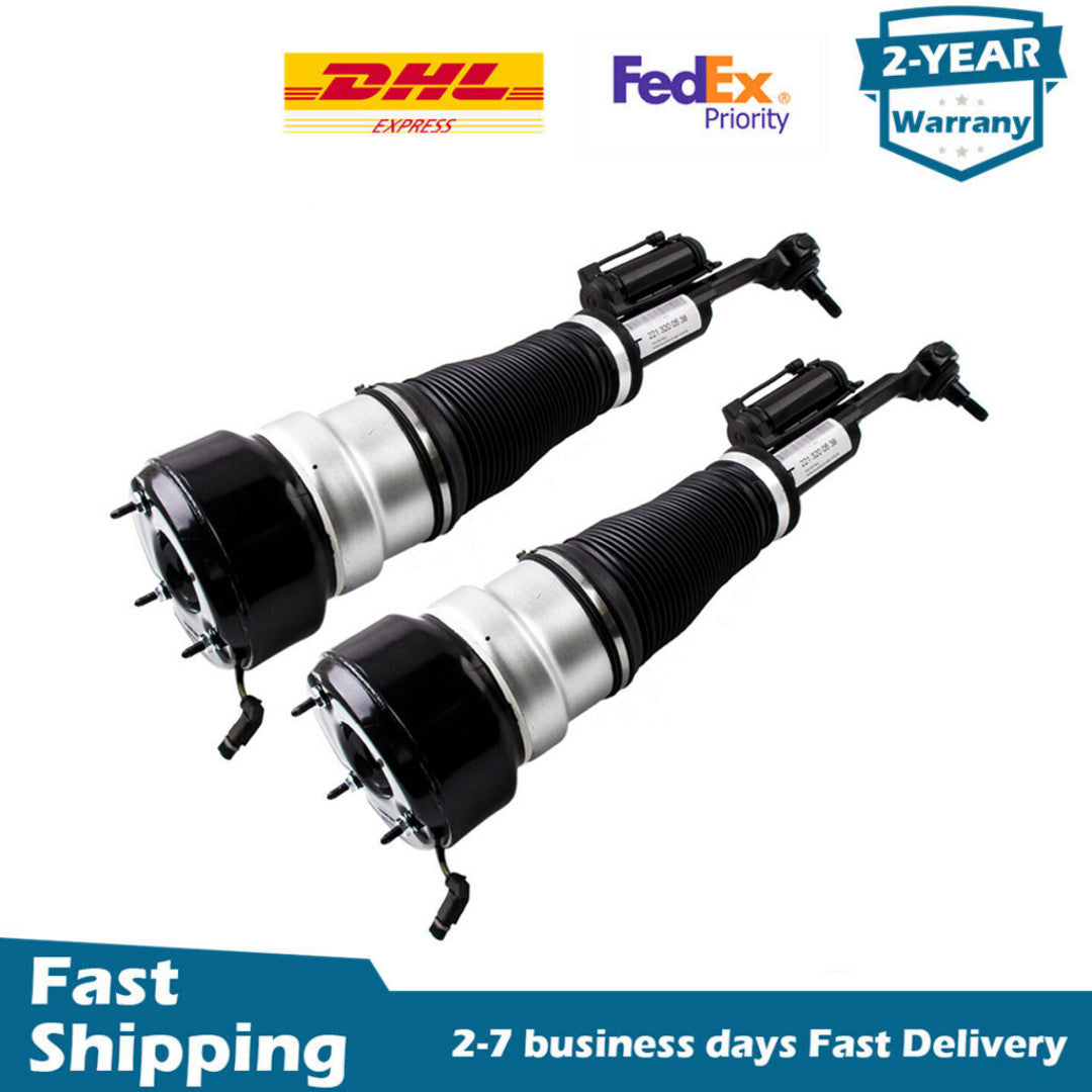 2x Front Air Shocks for Mercedes-Benz W221 C216 CL550 S350 S500 4Matic 2006-2013