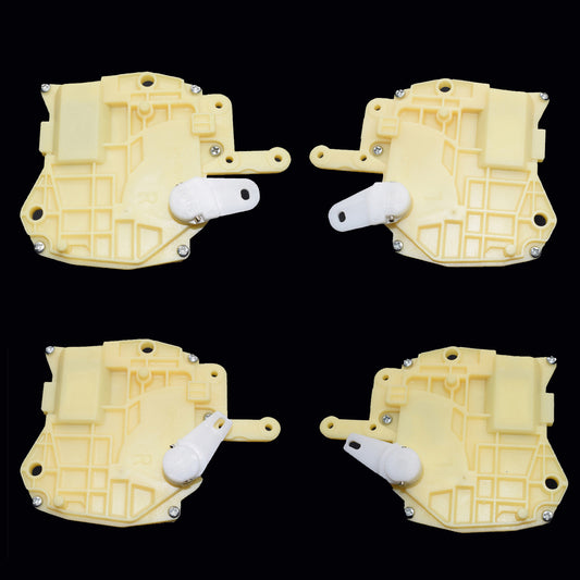 New 4-piece set of front, rear, left, and right power door lock latch actuators for Honda - n