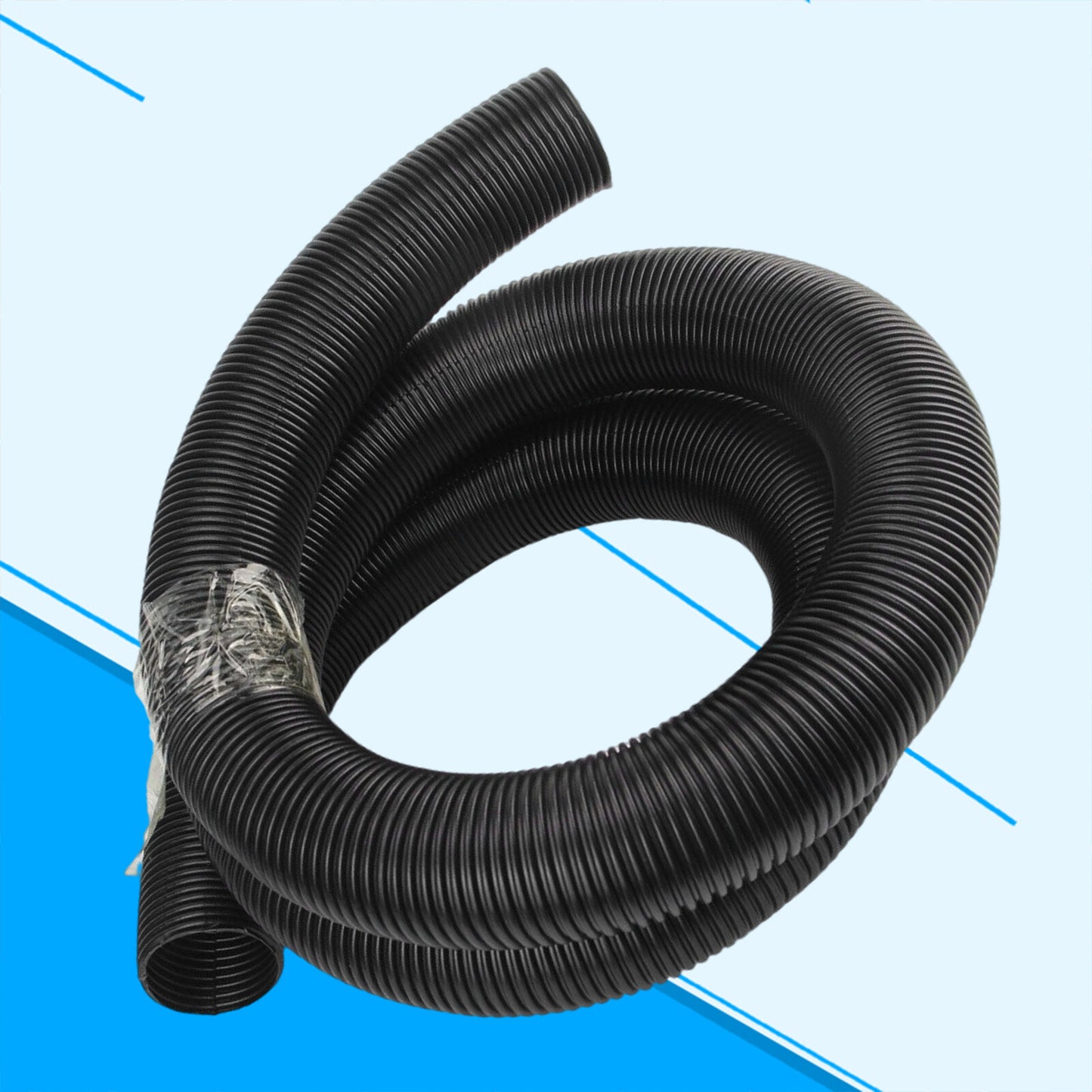 Universal 2-inch (50 mm) defroster air conditioner heater dashboard vent blower hose, 6 feet long Q