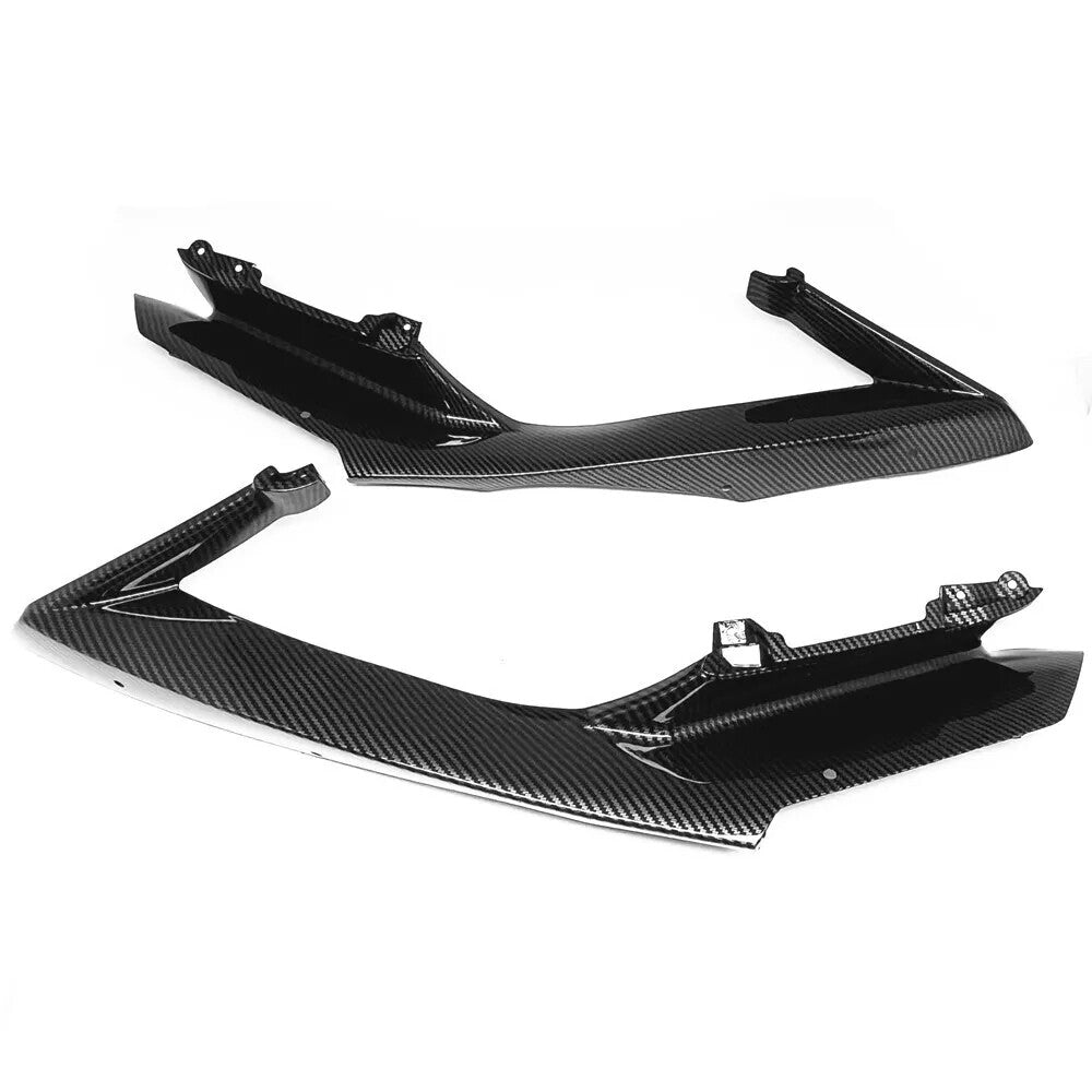 Carbon fiber front side frame cover panel fairing for Yamaha YZF R1 2007 2008