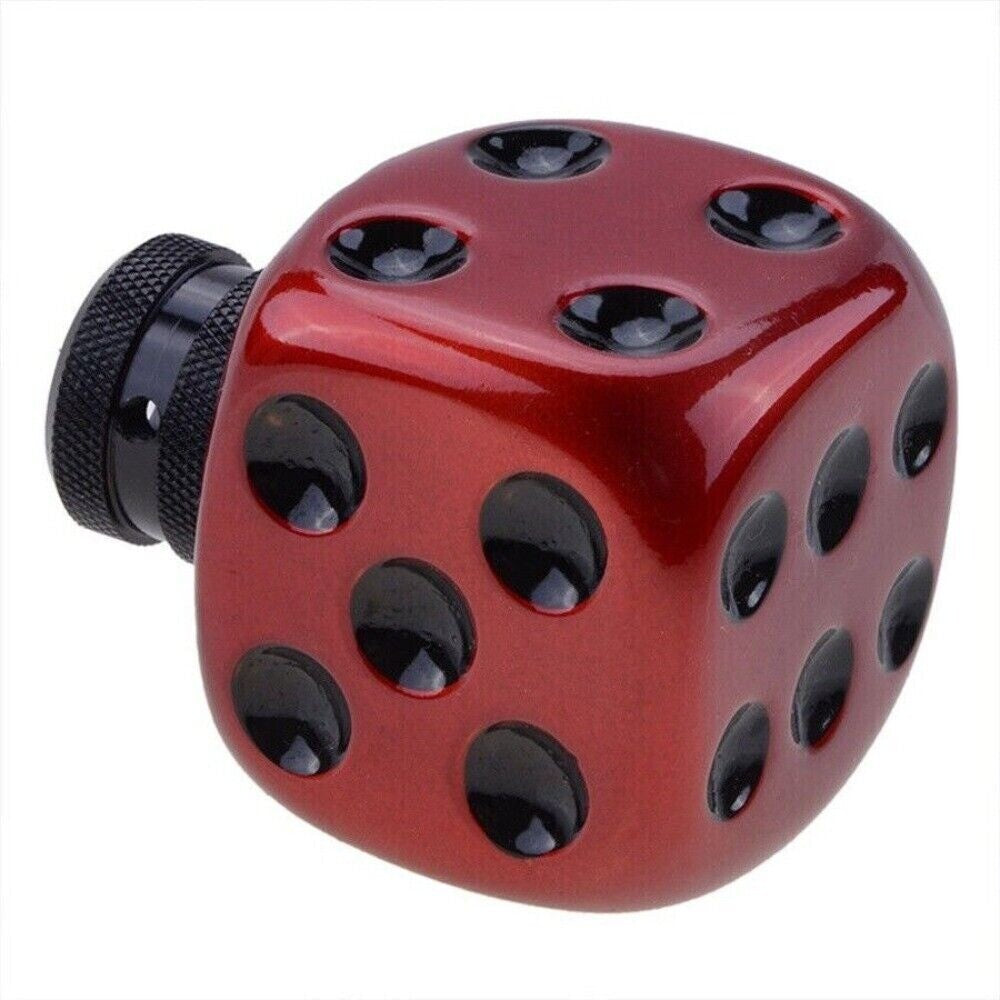 Universal LUCKY DICE Automatic Stick Gear Shift Knob Lever Shifter Accessories n