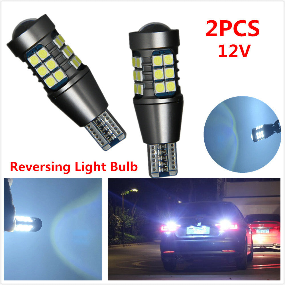 2-pack 1000 Lumen Canbus Car Reverse Light Bulbs, Error- T15 921 912 LED- n