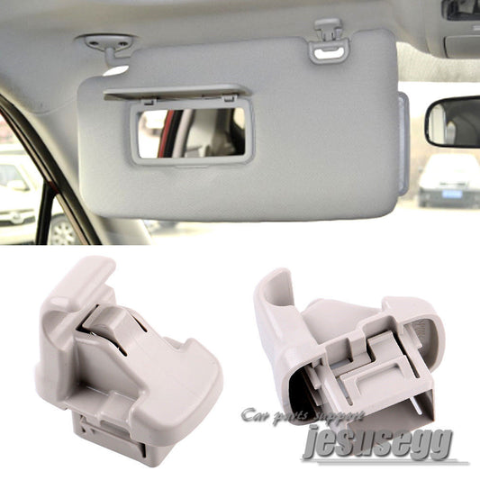 Gray Sun Visor Hook Clip For 2008-2016 for Impreza 2013-2016 Crosstrek 92018FG001ME Q
