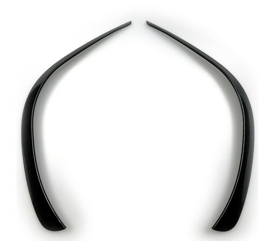 Sleek black front bumper cover trim suits for Mercedes-Benz GLE W167 2020