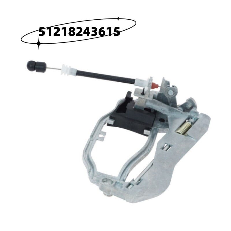 Front exterior door handle screwdriver, left side, suitable for E53 X5, new, model 51218243615- n