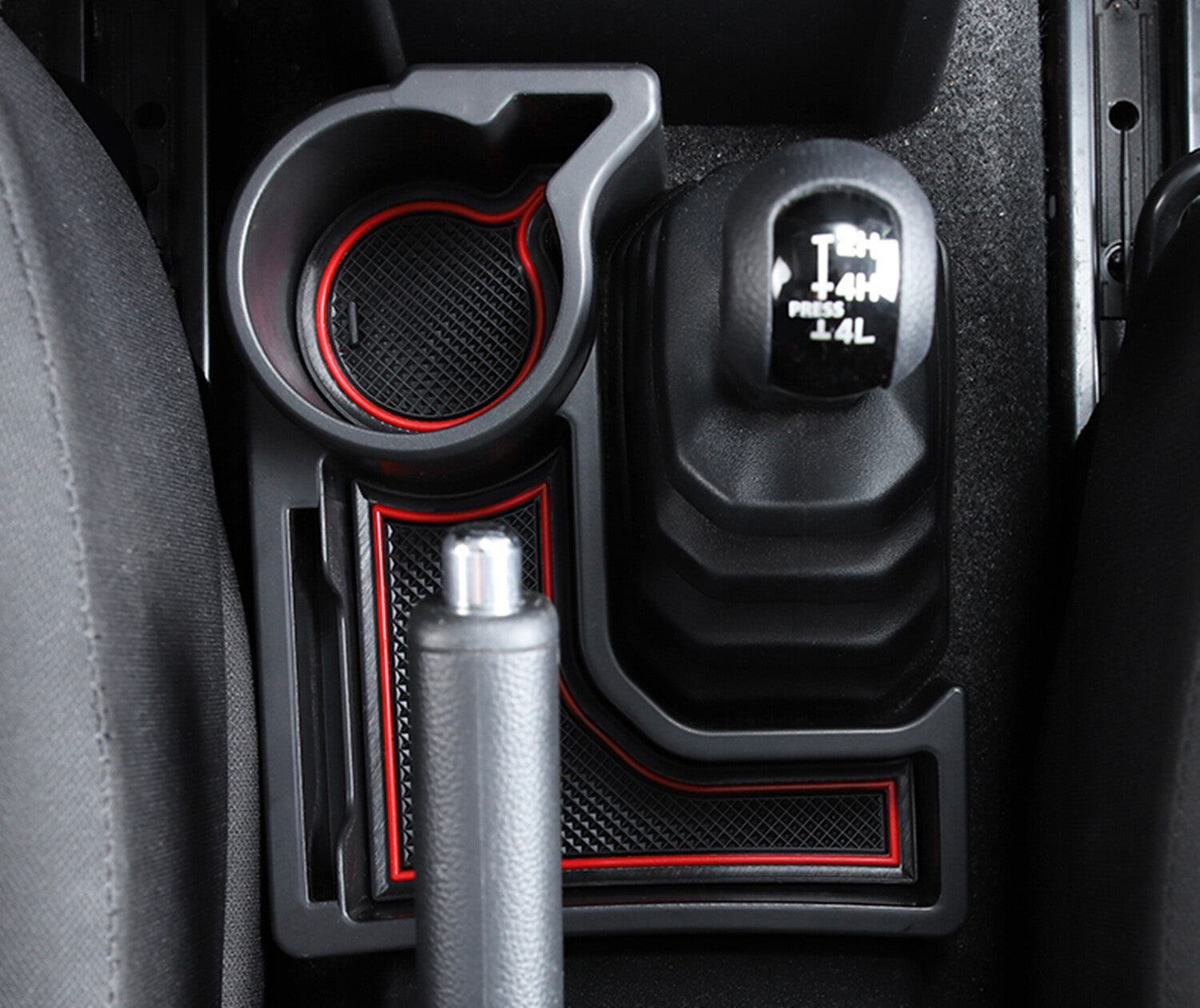 4WD Gear Shift Panel Storage Box Tray for Suzuki for Jimny AT 2019-2025 Accessories Q