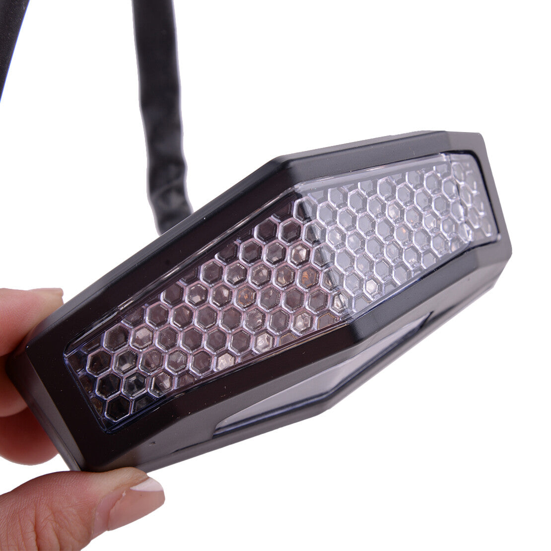 LED Motorcycle Motorbike Daytime Running Light Tail Lamp License Plate Light New Q