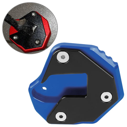 Side Stand Enlarge Kickstand Pad Blue for SUZUKI HAYABUSA GSX1300R 2008-2021 Q