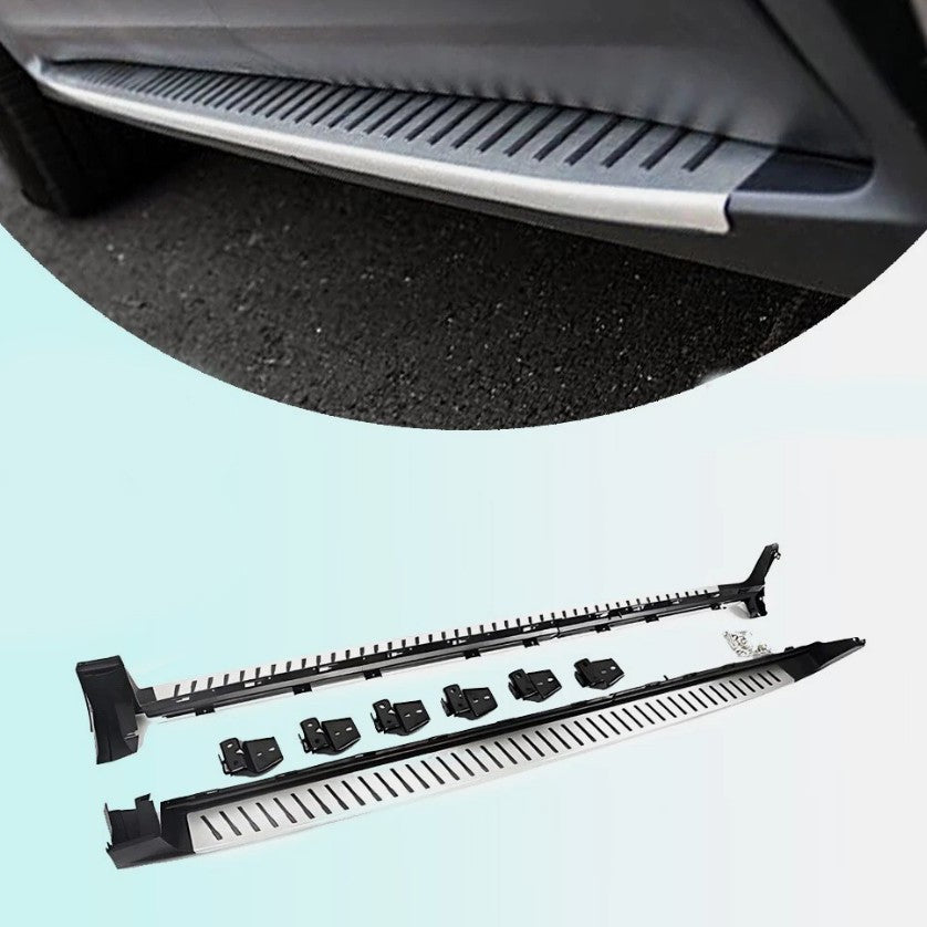 for Cadillac XT5 2017-21 Side Steps Running Boards Nerf Step Bars Aluminum 2PCS