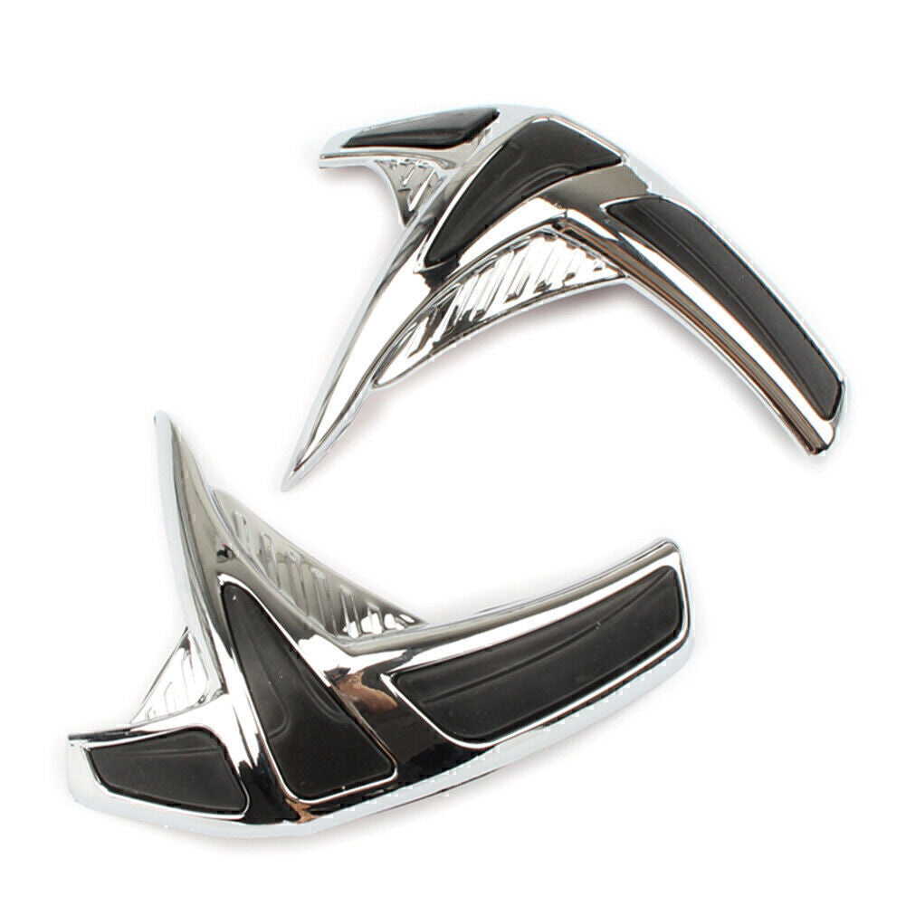 Chrome Saddlebag Scuff Fairing Frame Coversfor Honda Gold Wing GL1800 2001-2011