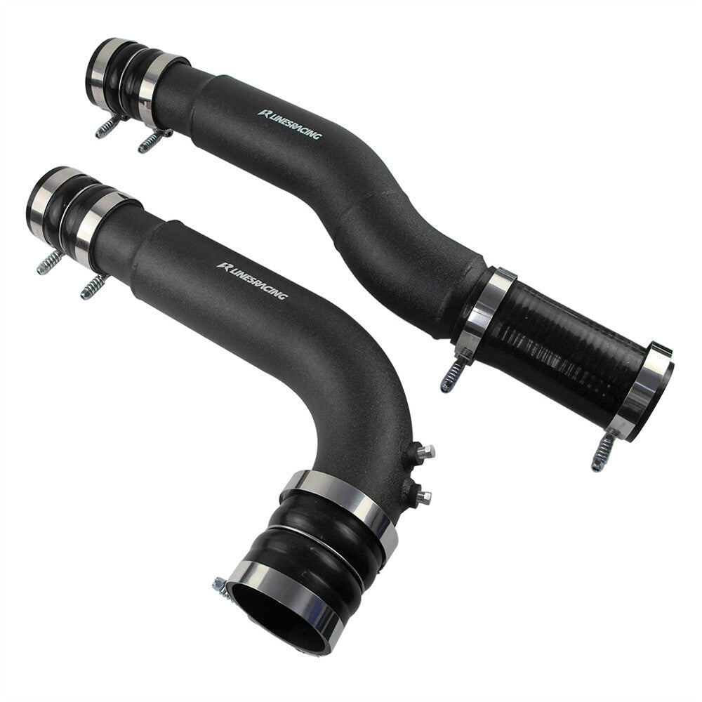Black Intercooler Pipe Kit Boots For 07.5-09 for Dodge for Ram 6.7L Diesel