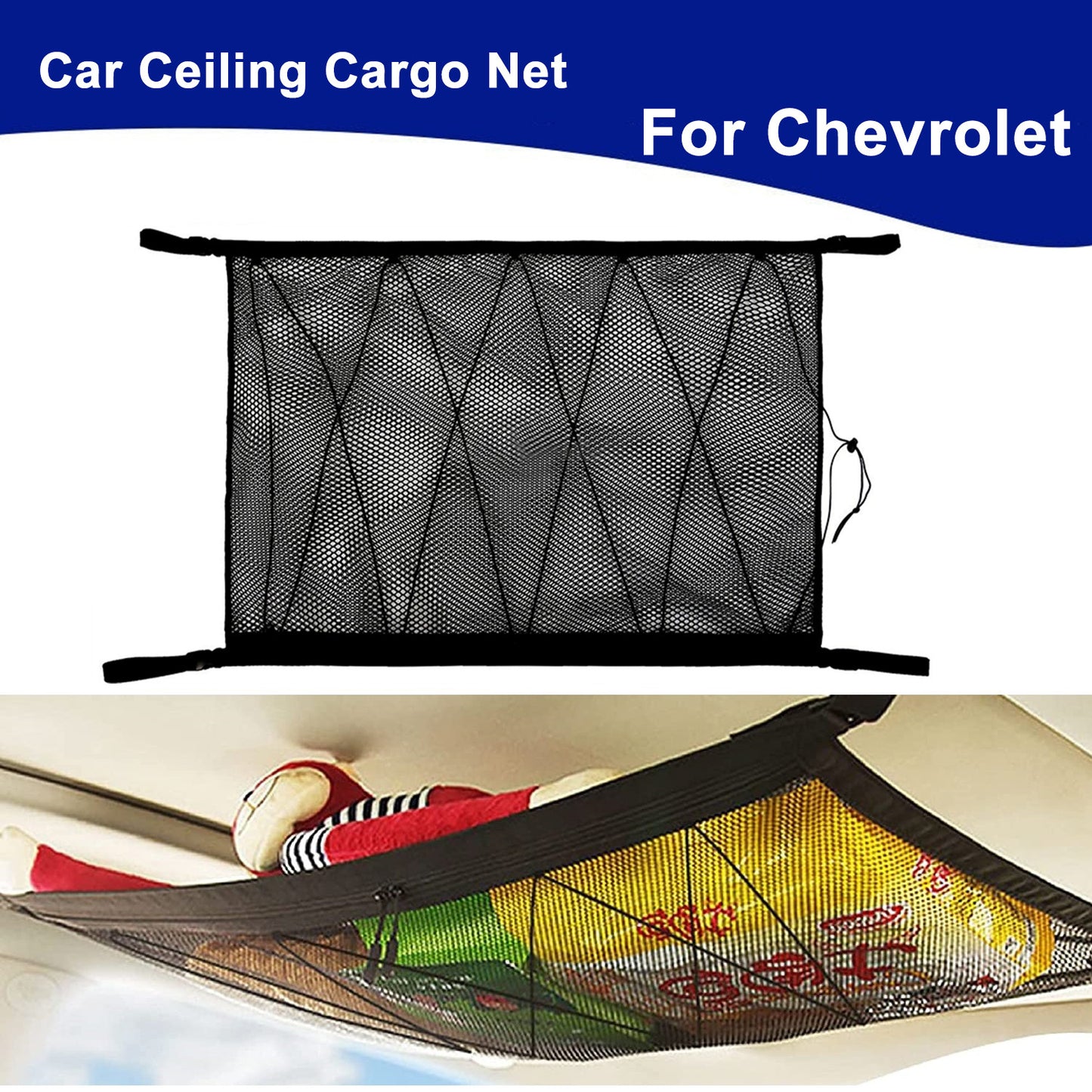 Suitable for car parts, car roof, ceiling, cargo mesh bags, and storage bags. n