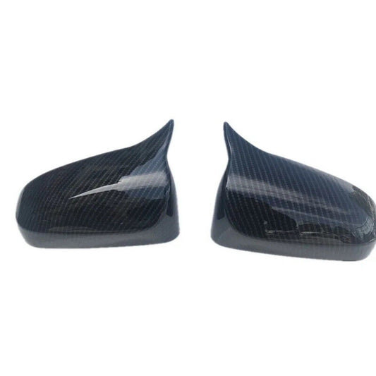 for Corolla 14-18 Carbon Fiber OX Horn Side Rearview Mirror Cover Cap New n