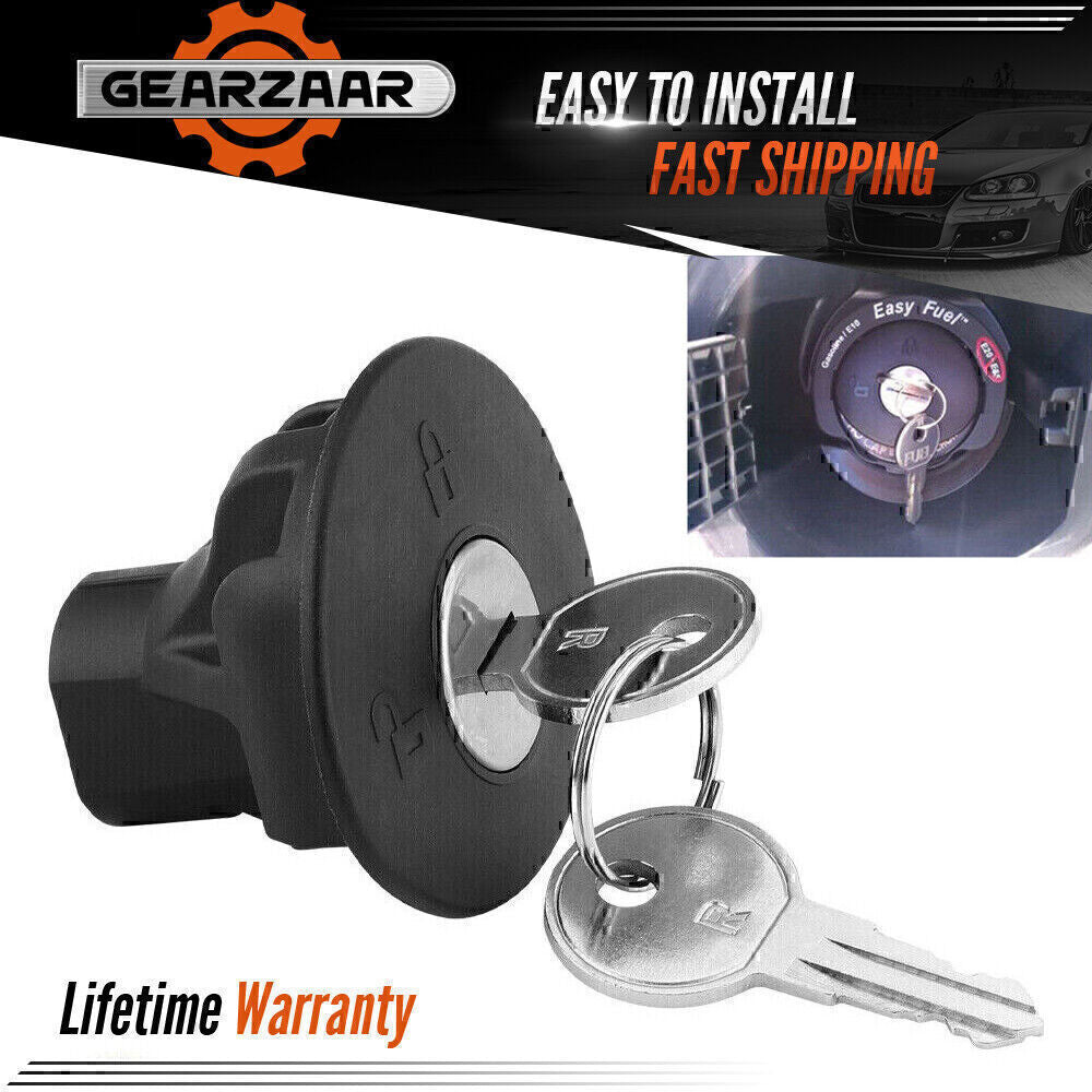 Locking Gas Fuel Tank Plug Cover Cap for FORD with 2 Keys 8U5Z9C268B NEW