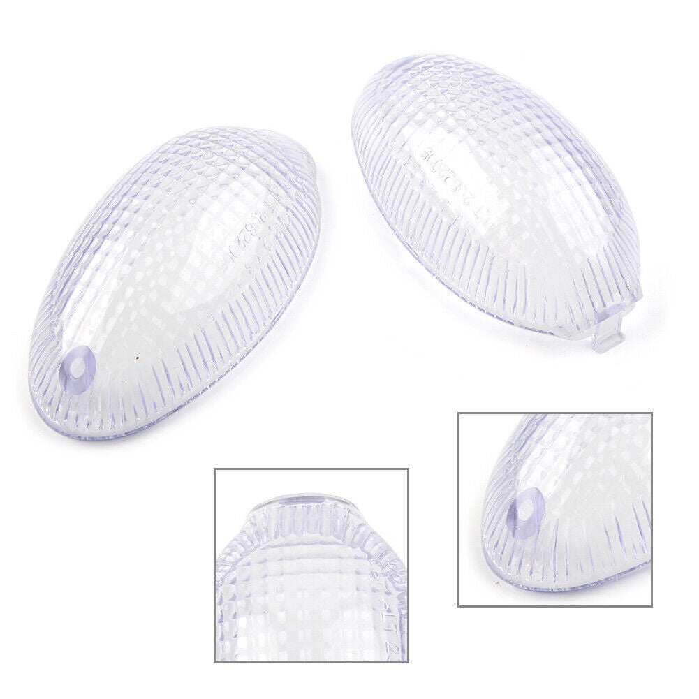 Clear Front Turn Signal Lens Cover for Ducati Monster 797 821 1100 1200 2006-10 Q