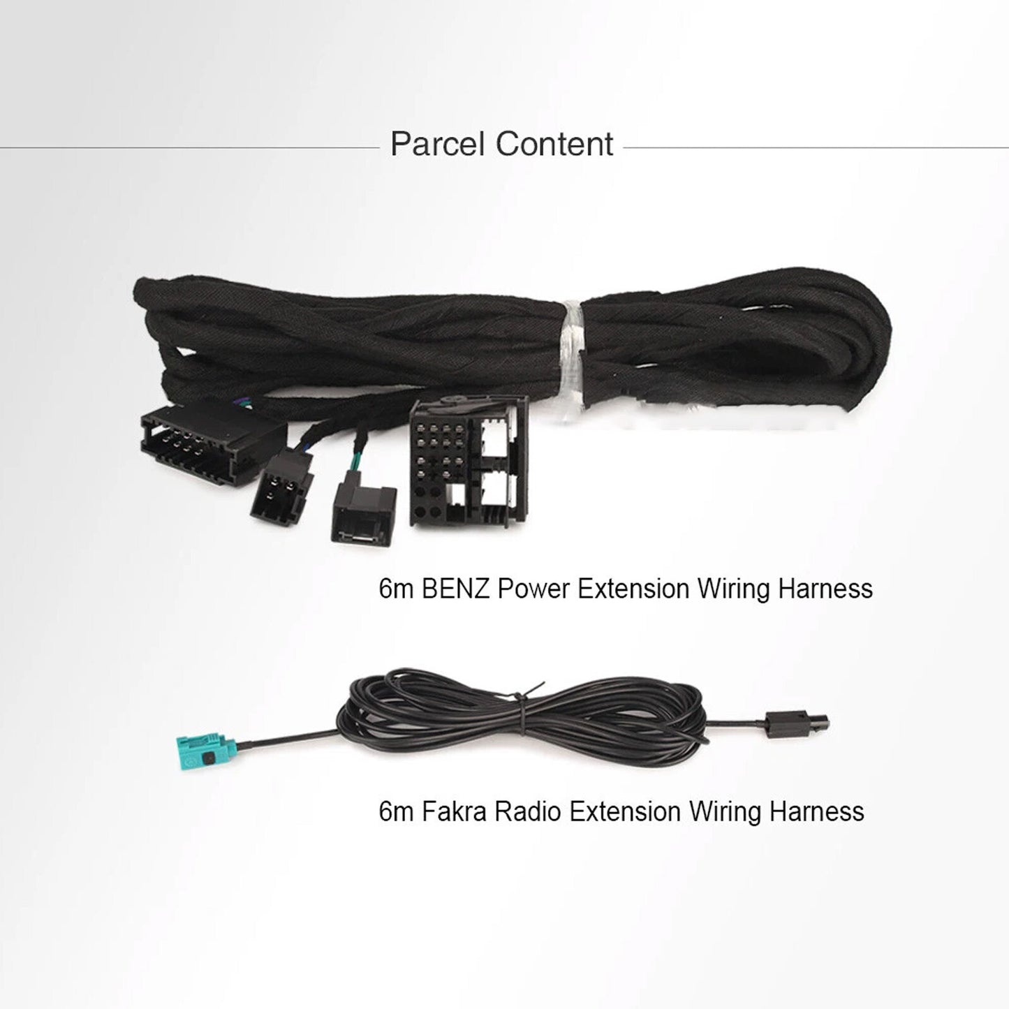 6M Power & Radio Extension Cable for Mercedes Benz E/G/CL/CLS/S Class Q