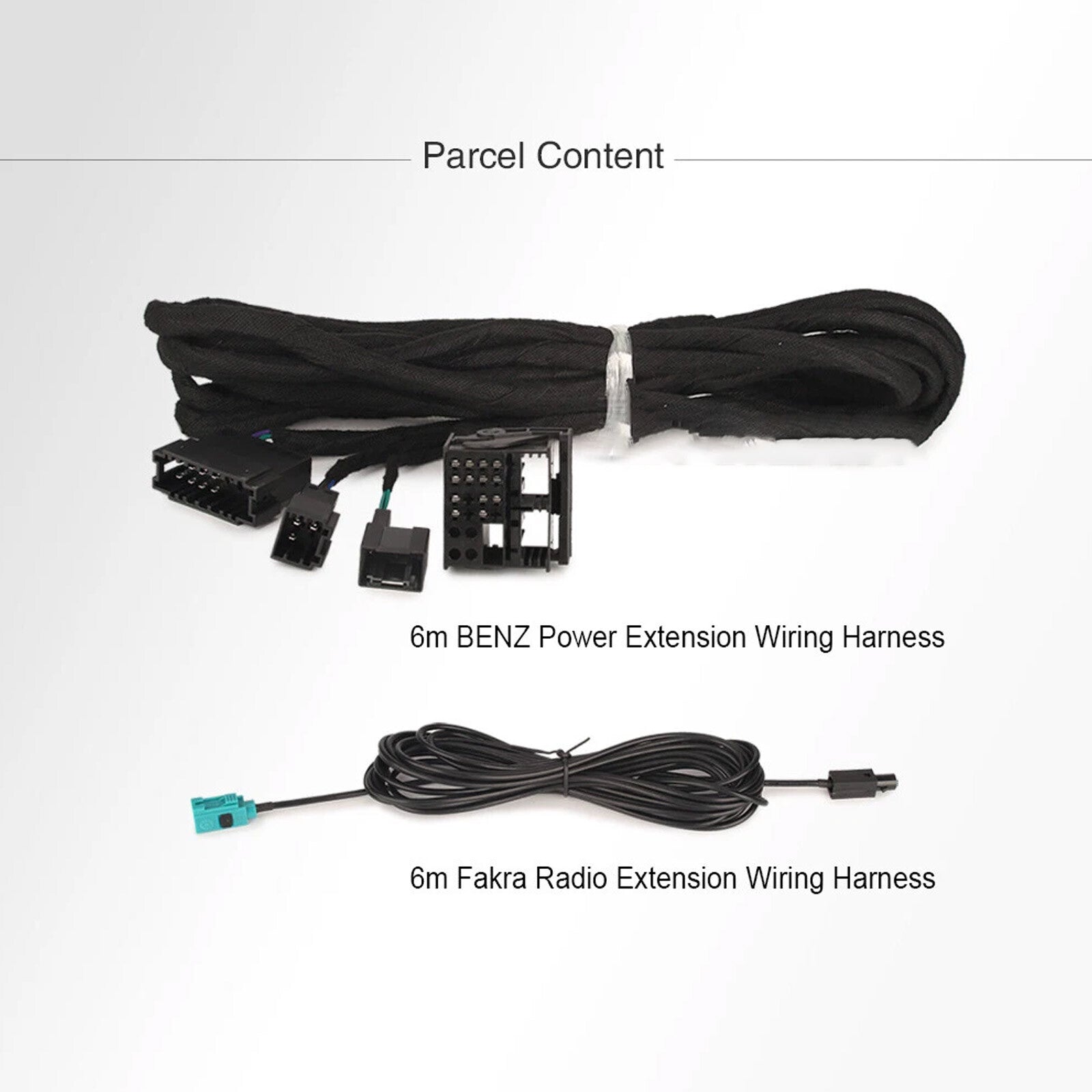 6M Power & Radio Extension Cable for Mercedes Benz E/G/CL/CLS/S Class Q