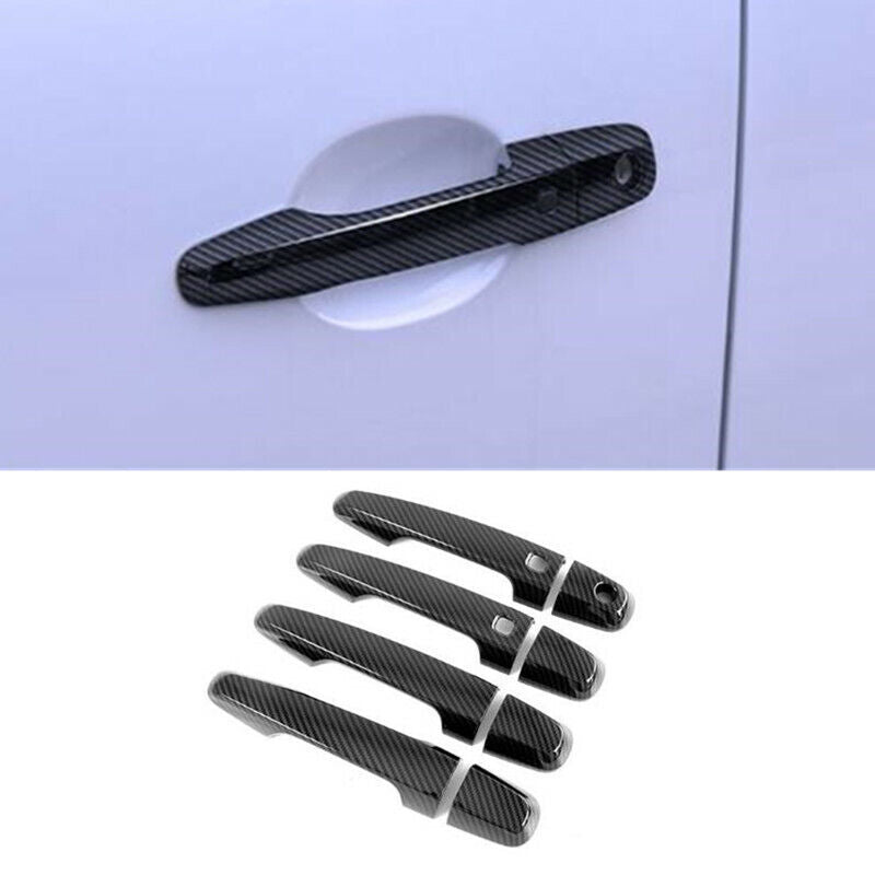8PCS Door Handle Cover Trim Fit for Mitsubishi Montero / Pajero Sport 2020 2021