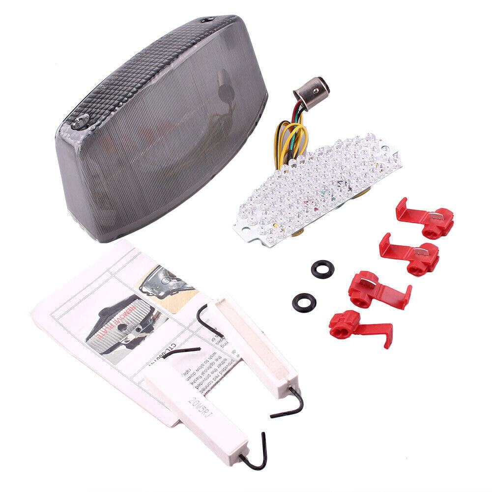 LED Tail Lamp Rear Taillight Running Light Smoke Lens Fit for Ducati Monster 1994-10
