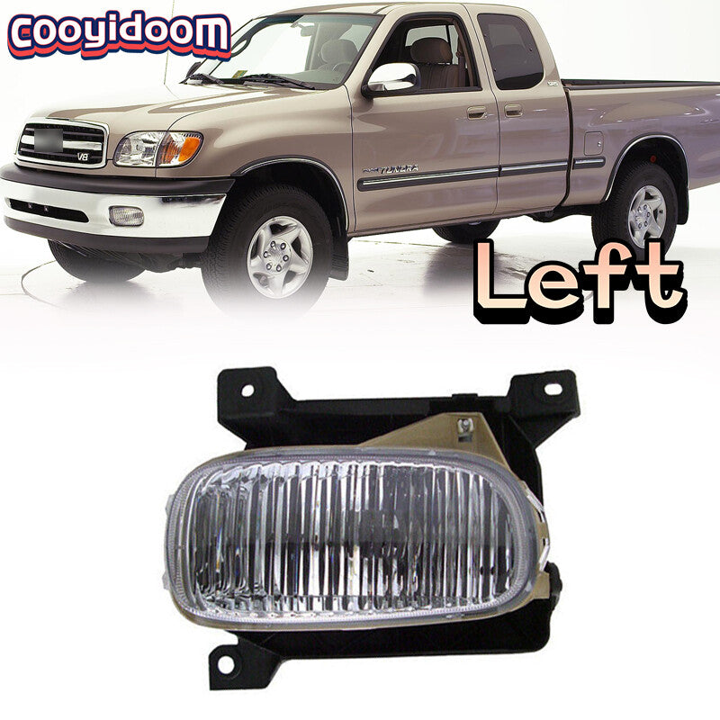 1Pcs LH Front Fog Lamp (Steel Bumper) for Toyota Tundra Pickup 2000-2006