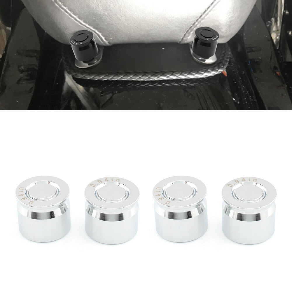 for Harley Road King Breakout Road Glide Fat Boy Silver Solo Mounting Nuts Bolts Q