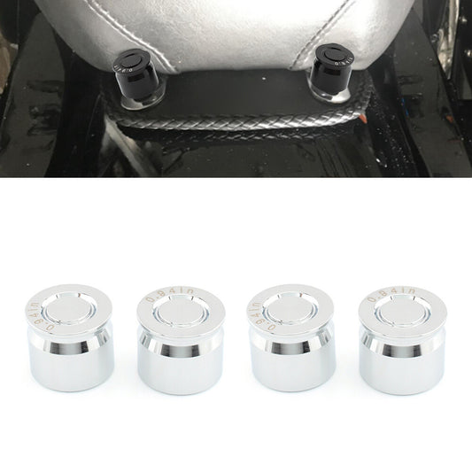 for Harley Road King Breakout Road Glide Fat Boy Silver Solo Mounting Nuts Bolts Q