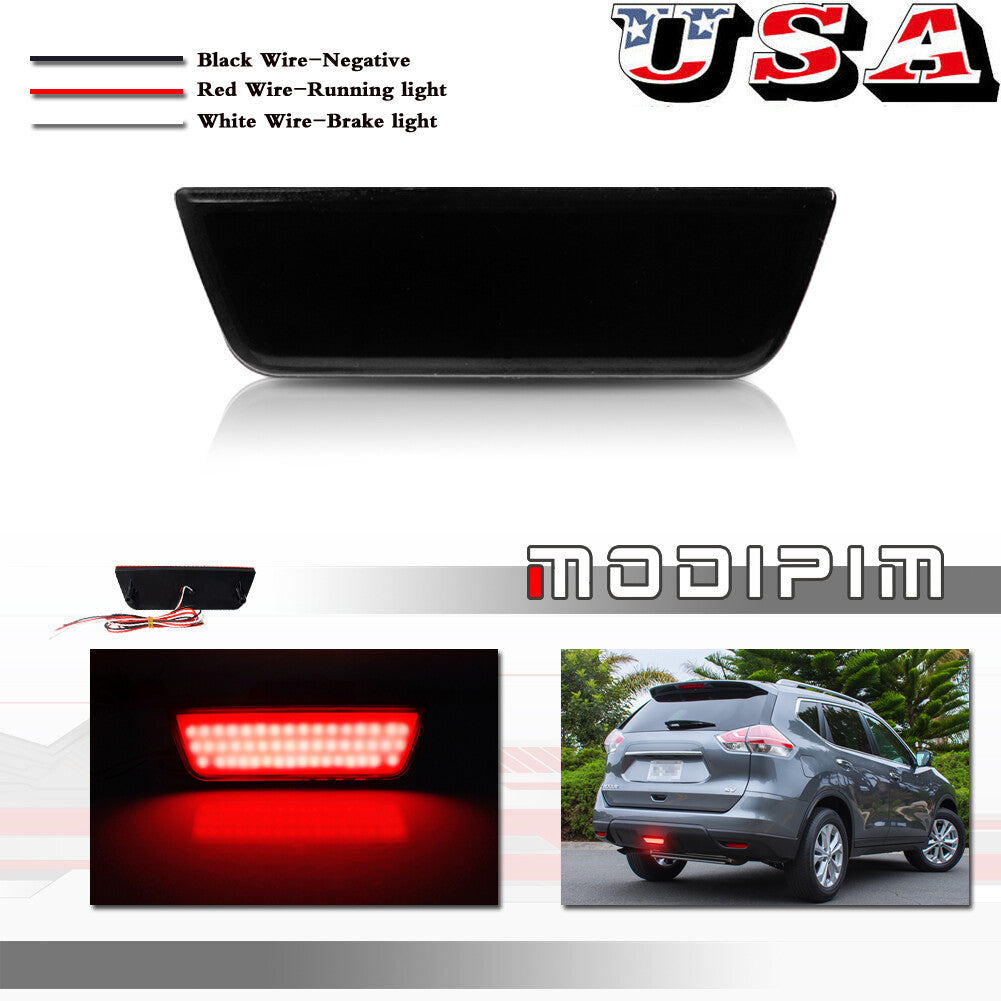 Smoked fog lights, rear brake lights, red LED lights suitable for 2014-18 Rogue, etc- v