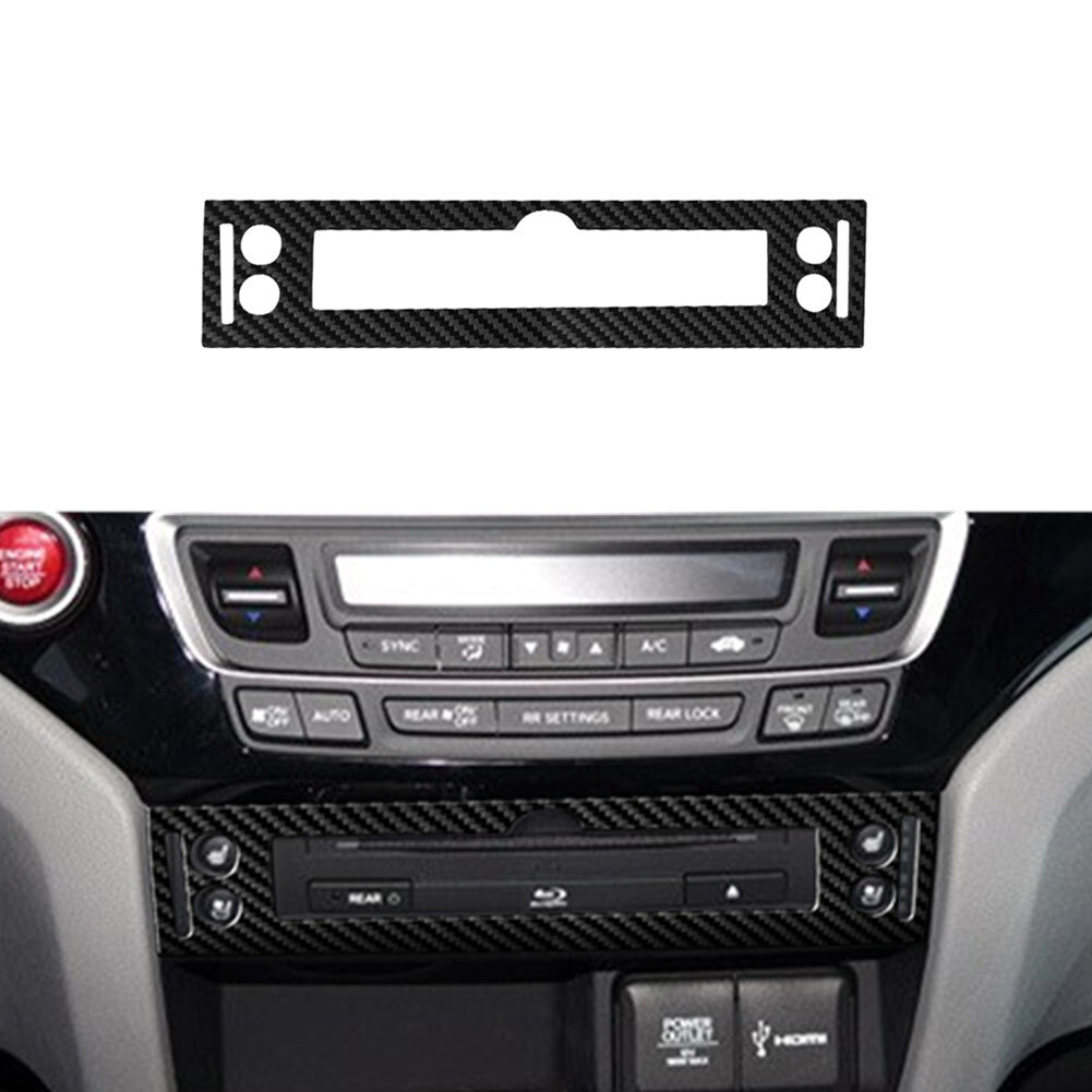 11X Carbon Fiber Center Console Dashboard Cover Trim For Hilux 2015-2021 v