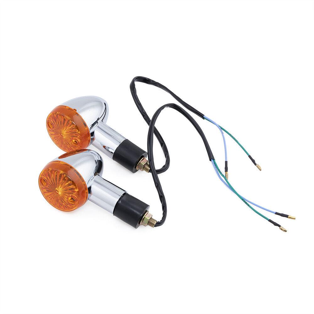 Motorcycle Bullet Turn Signal Lights for Honda Shadow VT750 1100 VTX 1300 1800C Q