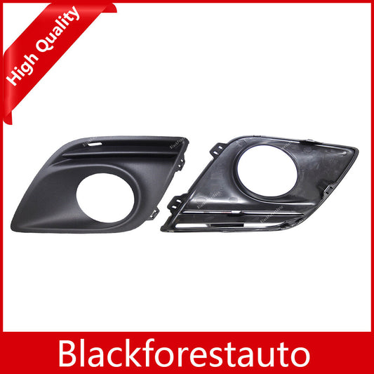 2pcs LeftRight For 10-13 for Volvo XC60 Front Bumper Fog Light Lower Grille Cover