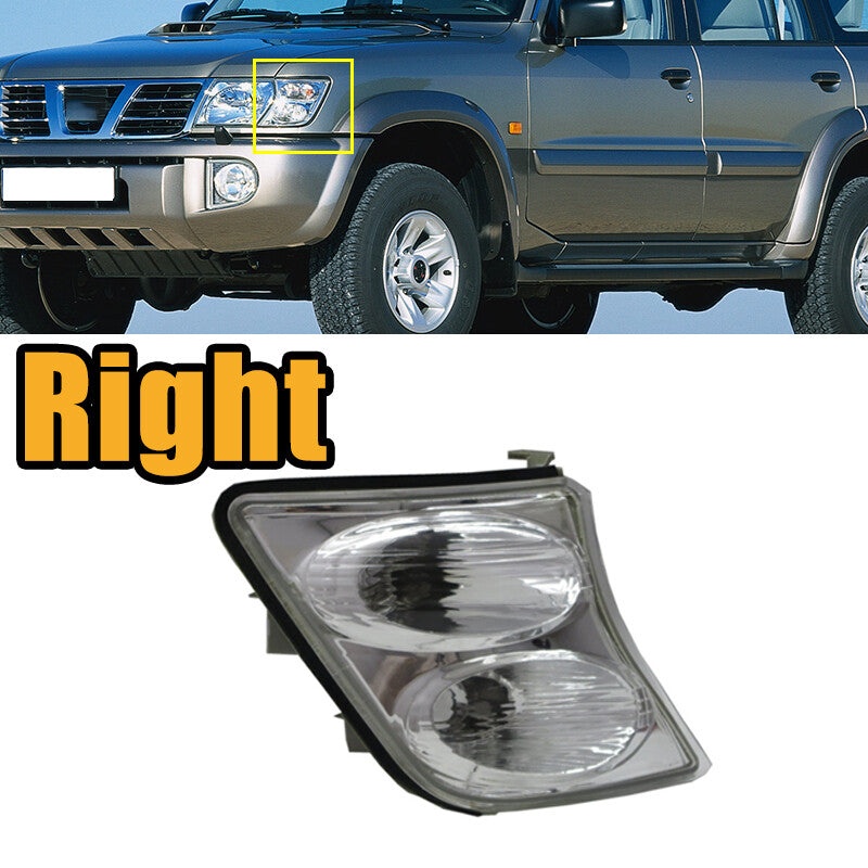 Right Corner Light turn signal No Harness For 2001-2004 for Nissan Patrol PATROL Y61