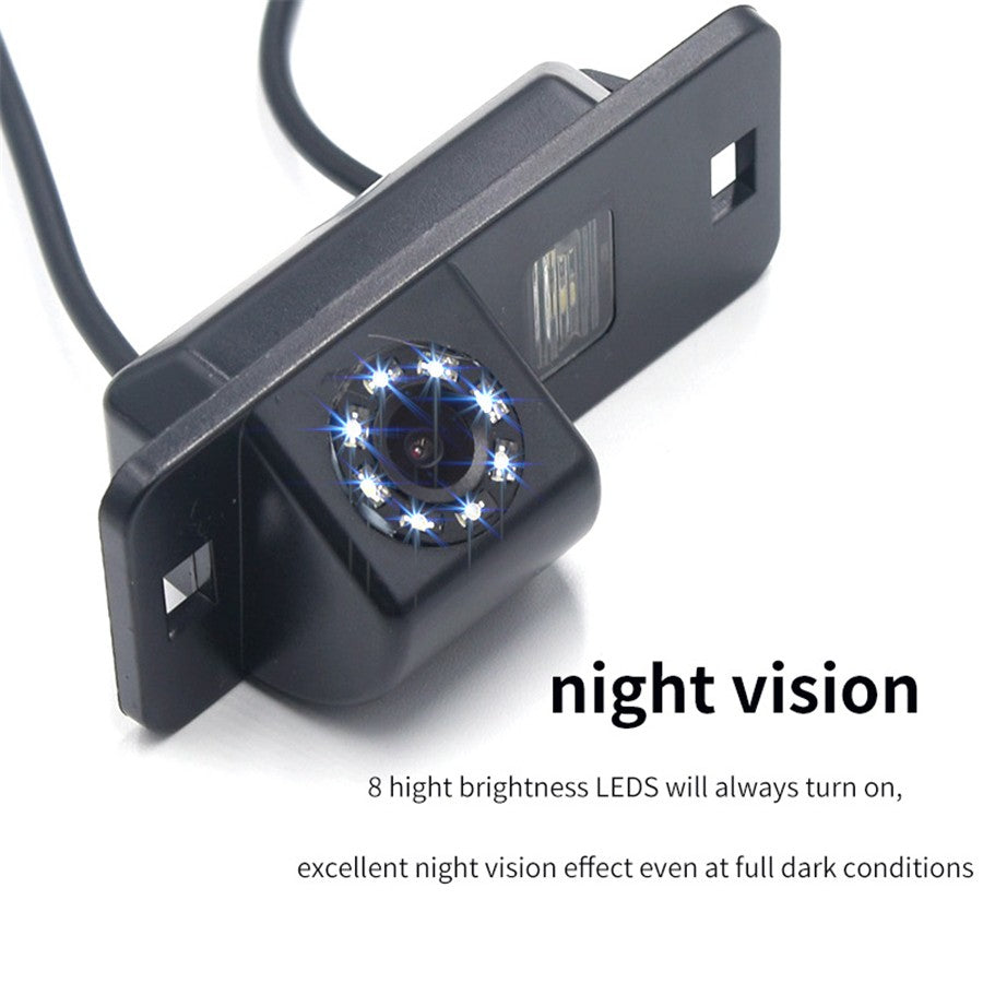 CCD Rear View Reverse Backup Camera 8LED for BMW for X5 X6 Z4 E39 E53 E70 E71 M3 E46