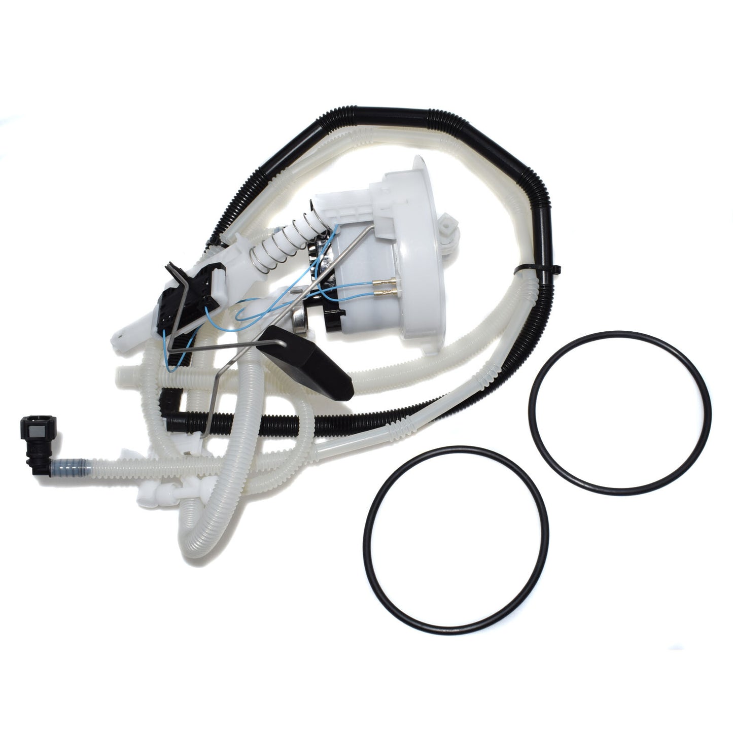 Fuel filter with fuel level transmitter and pressure regulator for 335i and 328i n