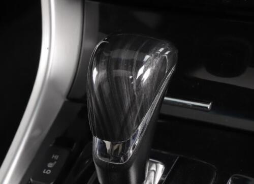 for Honda Accord 2014-2017 Black Wood Inner ABS Gear Shift Knob Cover Head Trim