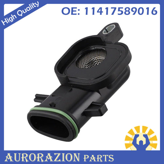 Engine oil pump pickup tube 11417589016, black ABS material, suitable for N20, 2010-2018. n