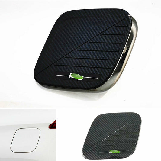 for Kia Seltos 2020-2023 Carbon fiber Filler Fuel Door Tank Gas Cap Cover Trim