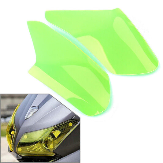 Front Headlight Cover Shield Lens Protector Green for YAMAHA T-MAX530 2013-2014 Q