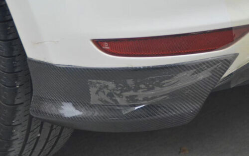 Real Carbon Fiber Rear Bumper Lip Chin Spoiler for Volkswagen for Golf MK6 2010-2013