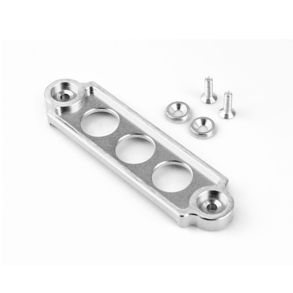 Silver Battery Tie Down Hold Bracket Lock Anodized for Honda for Civic CRX 88-00 Q