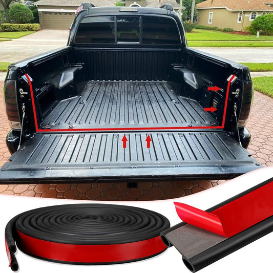 24.6 ft EPDM rubber weatherstripping suitable for Ram 1500 2500 truck tailgates. n