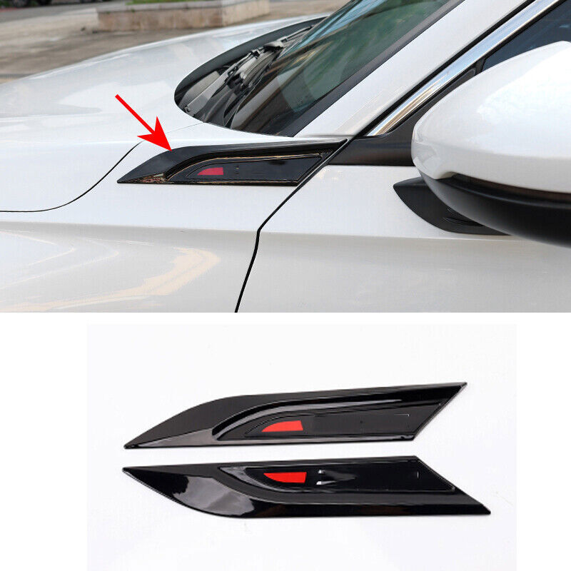 ABS Carbon Fiber Instrument Panel Side Instrument Trim Strip for Corvette C8 2020 - 2023- v