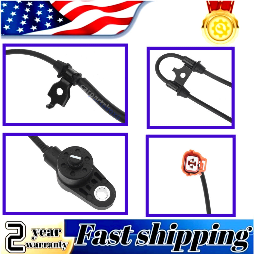 One-piece right front ABS wheel speed sensor for Honda Odyssey 1999-2004 V6 3.5L