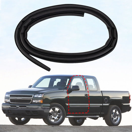 Fit 99-06 for Chevy Silverado Pickup LH or RH Front Door Rubber Weatherstrip Seal