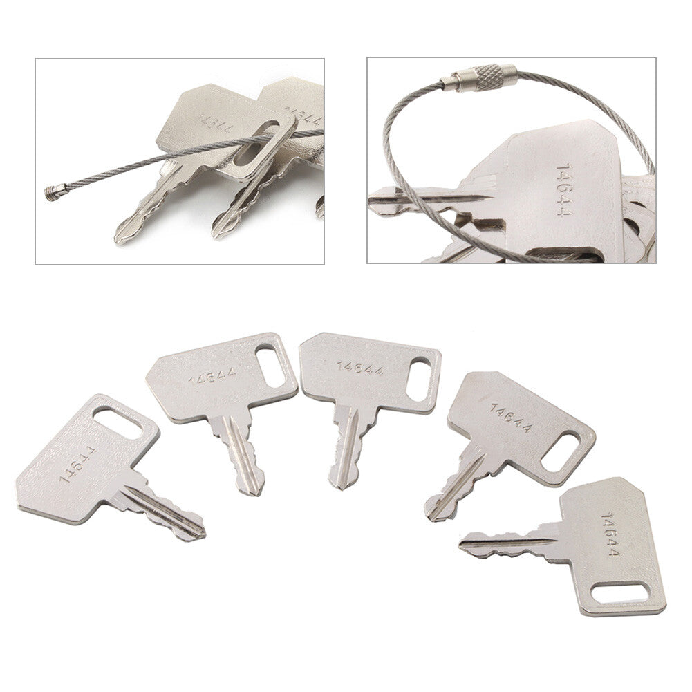 14644 M516 15271326 Ignition Key 5PCS for Terex Generation 7 Articulated Dump
