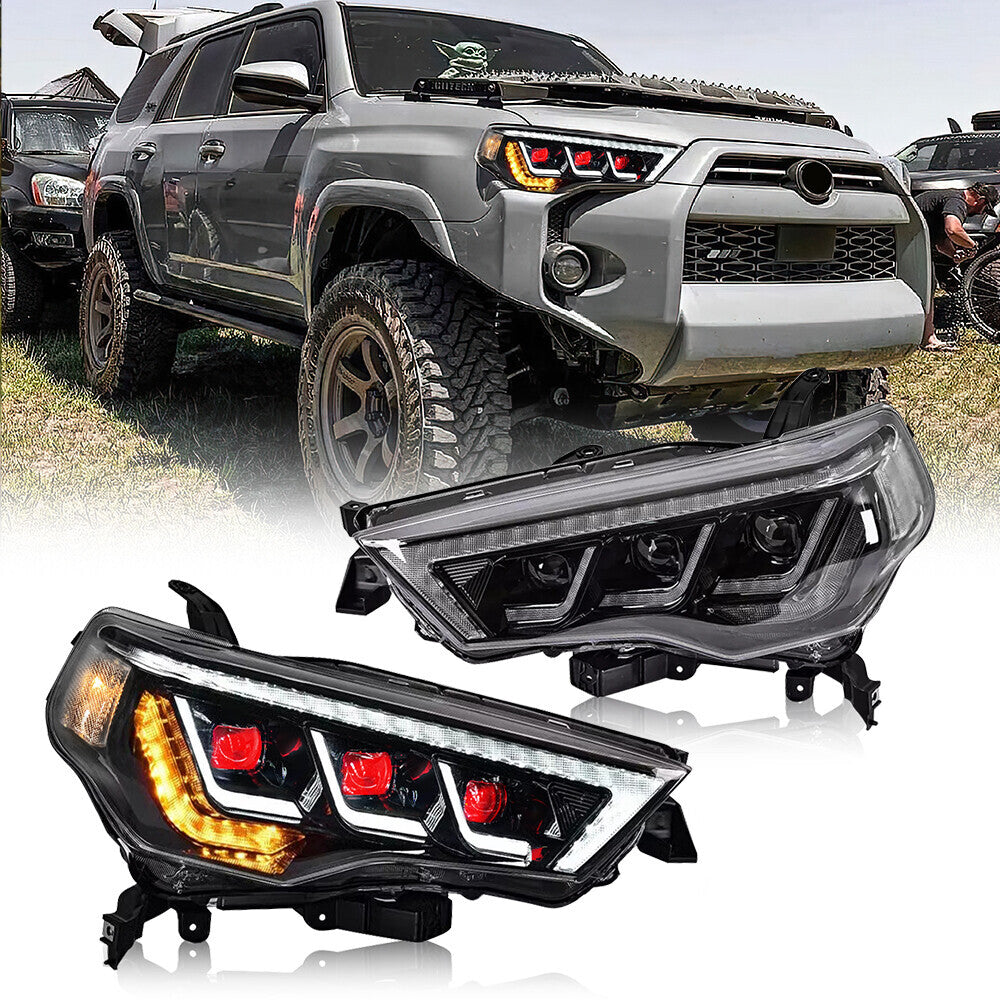 Demon Eye Full LED Projector Headlights for Toyota 4Runner 2014-2022 - Headlights