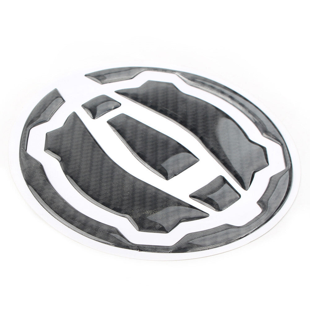 Carbon Fiber Oil Tank Gas Cap Pad Decal For 650 Z650 Z900 2017-2020 2019