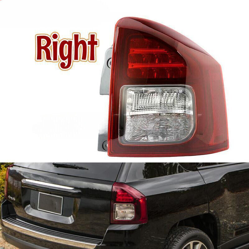 Right passenger-side LED rear taillight brake for Jeep Compass 2014 - 2017