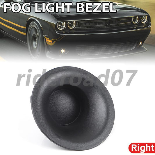 Front Right Side Fog Light Cover Set For 2015-2022 for Dodge for Challenger
